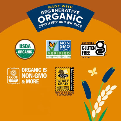 Organic White Cheddar Rice Cake Minis, Single-Serve