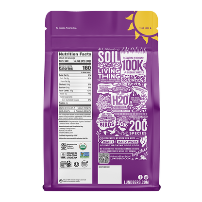 Organic White Jasmine Rice