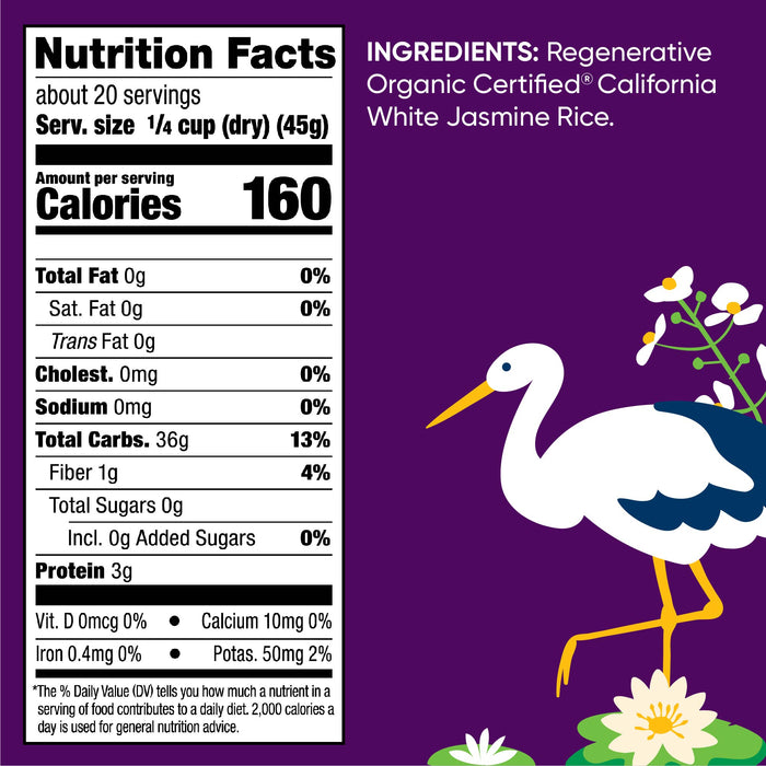 Organic White Jasmine Rice
