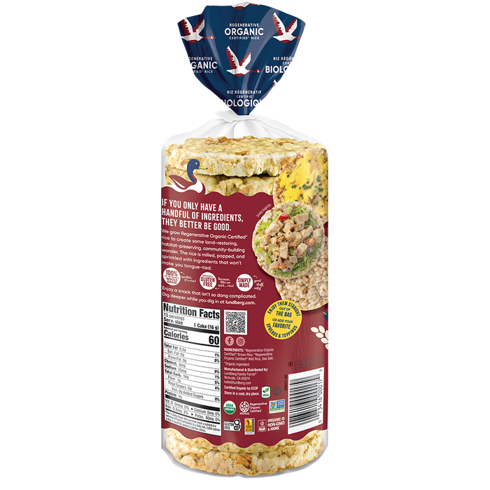 Organic Wild Rice Cakes