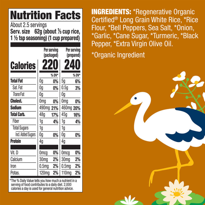 Organic Yellow Rice