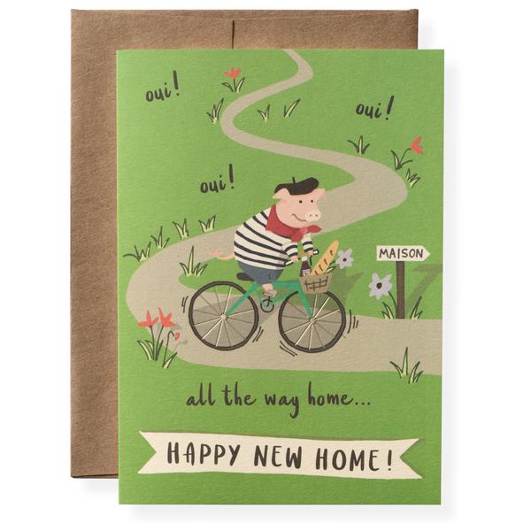 Oui Oui New Home Card
