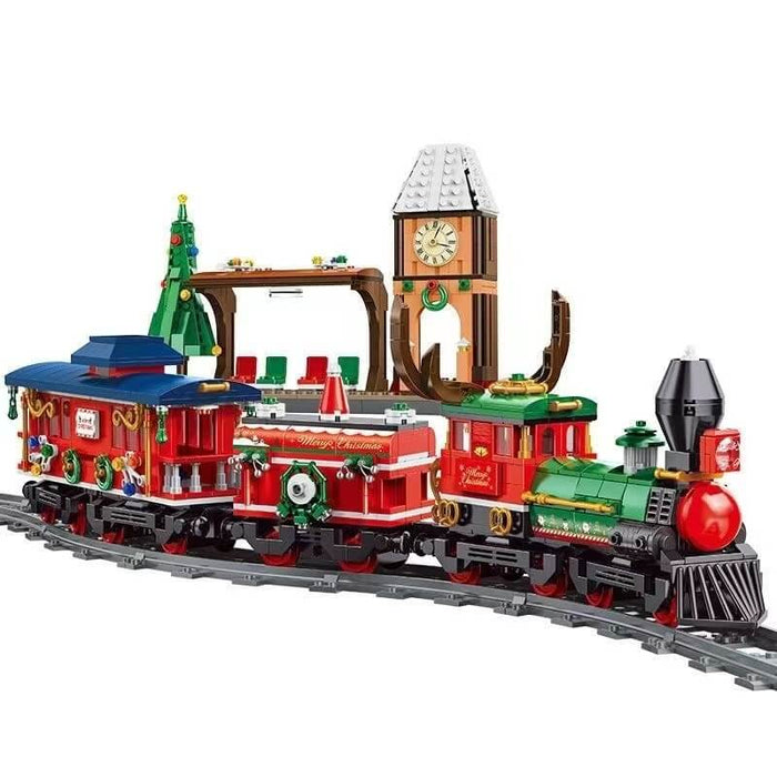 PANLOS 613005 Christmas Train Station PANLOS