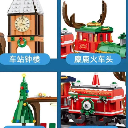 PANLOS 613005 Christmas Train Station PANLOS