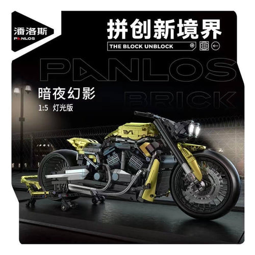 Panlos 672110 Night Phantom Retro Harley