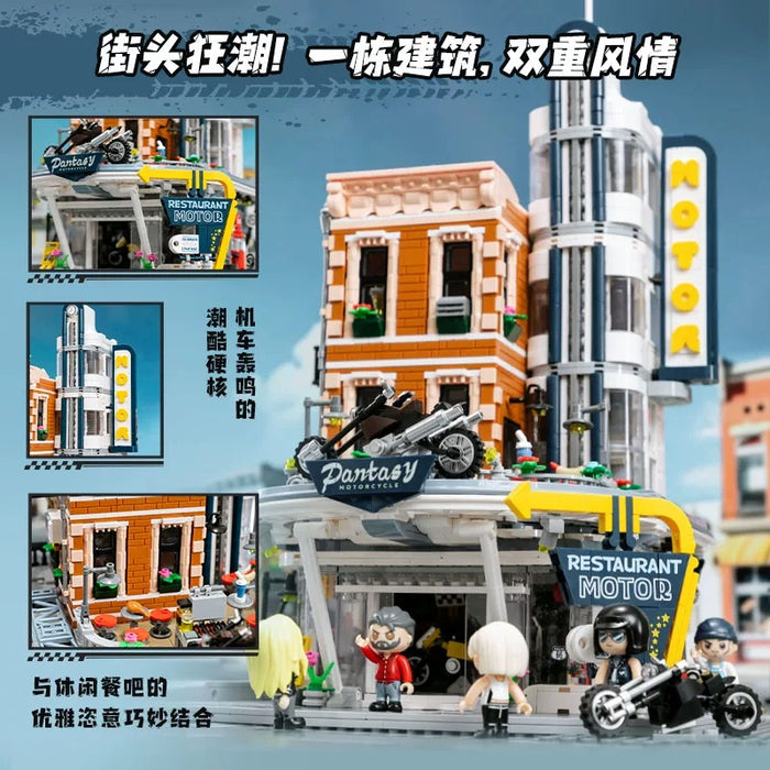 Pantasy 85024 Motorcycle Restaurant