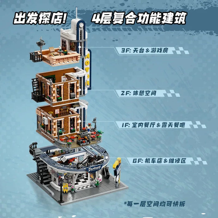 Pantasy 85024 Motorcycle Restaurant