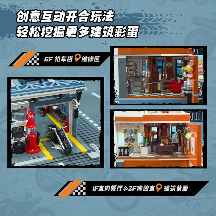Pantasy 85024 Motorcycle Restaurant