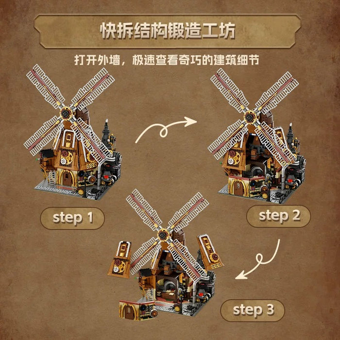 Pantasy 85026 Steampunk Windmill Workshop