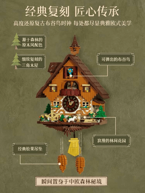 Pantasy 85027 Cuckoo Clock
