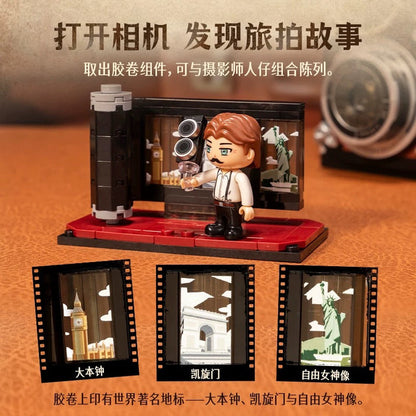 Pantasy 85050 Retro twin-lens reflex camera