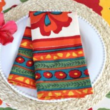 PAR Napkin Flower Power