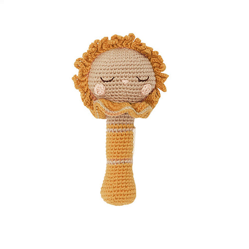 Patti Oslo Organic Rattle, Lenni the Lion