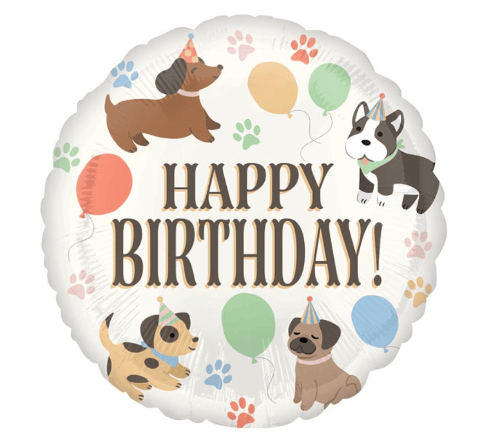 burton + Burton Balloons Pawsome Party Dogs Balloon