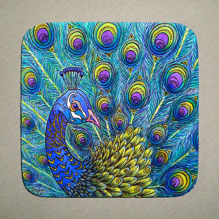 Peacock Coaster