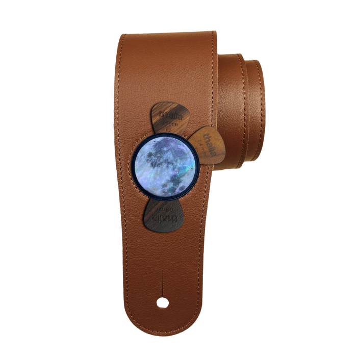 Thalia Pearl Full Moon | Pick Puck Integrated Leather Strap – product image 2