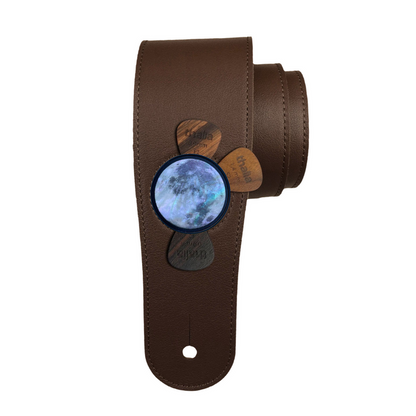Thalia Pearl Full Moon | Pick Puck Integrated Leather Strap – product image 3