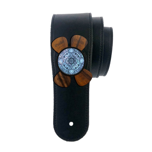 Thalia Pearl Mandala | Pick Puck Integrated Leather Strap