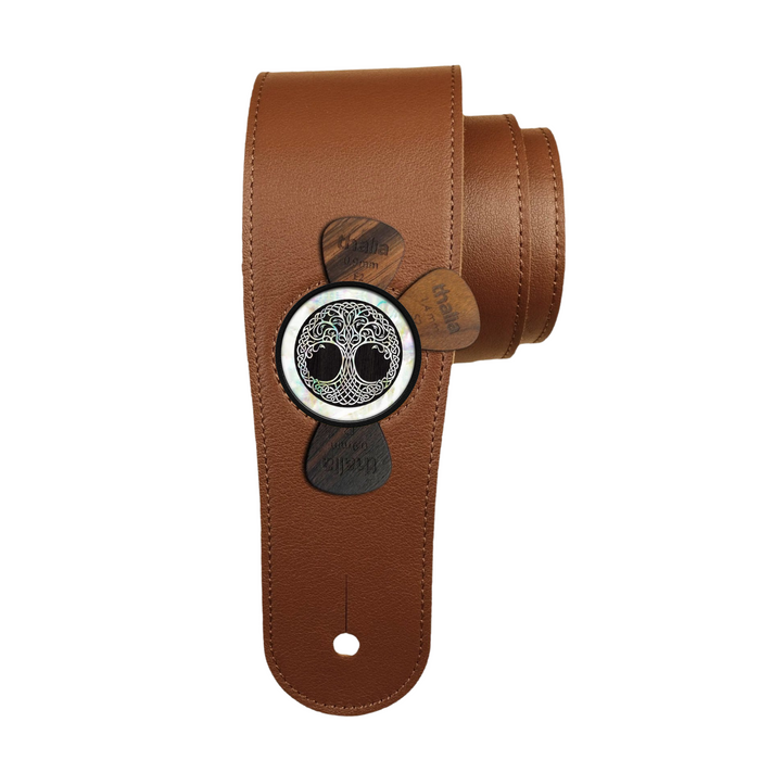 Thalia Pearl Tree of Life | Pick Puck Integrated Leather Strap – product image 2