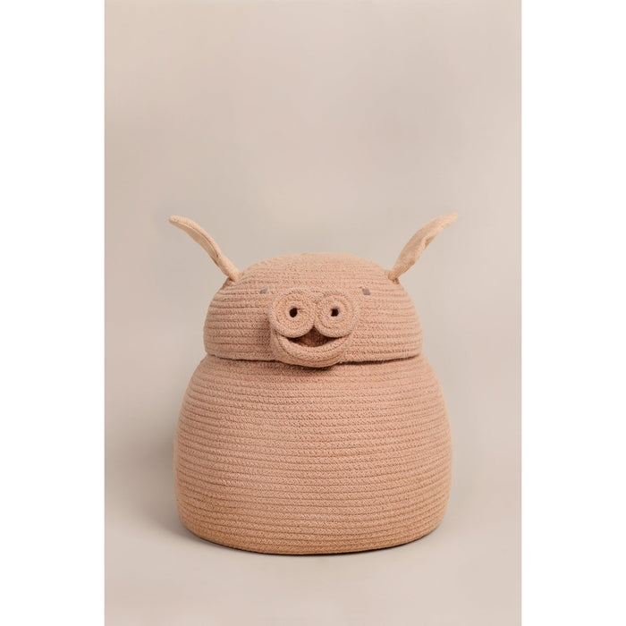 Peggy the Pig Basket - Rugs by Roo