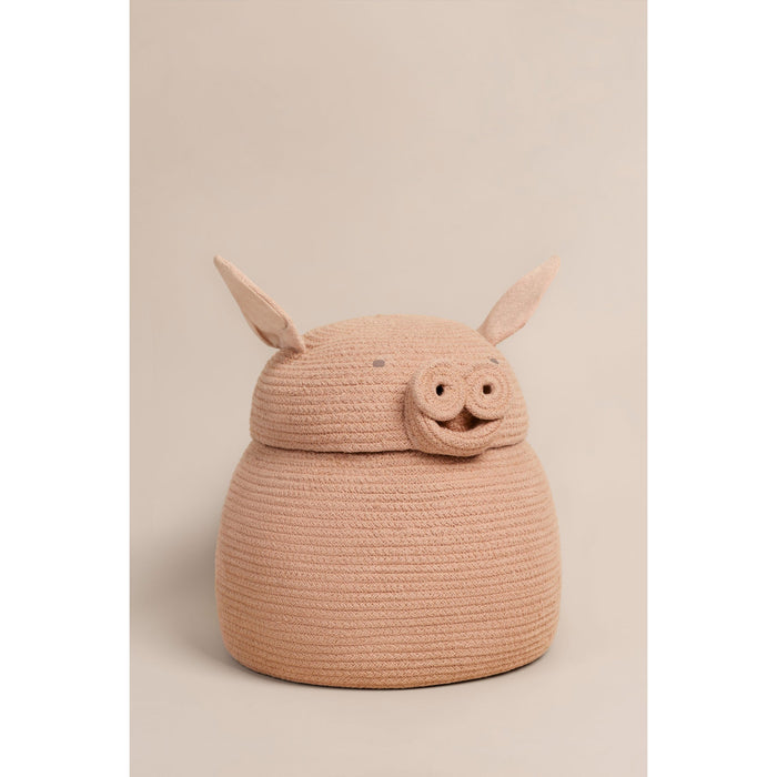 Peggy the Pig Basket - Rugs by Roo