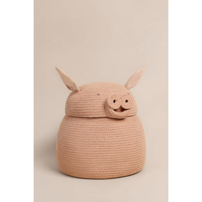 Peggy the Pig Basket - Rugs by Roo
