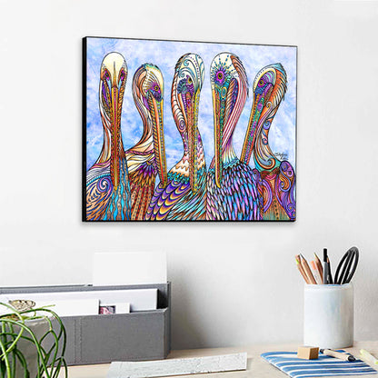 Pelican Party Wall Art Panel