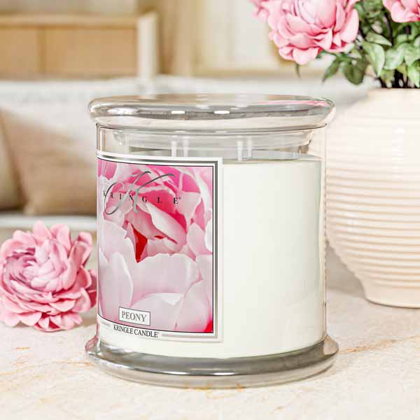 Peony Scented 4-wick candle
