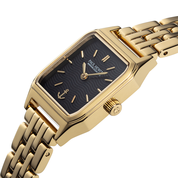 Petit Soleil Uhr Gold Schwarz
