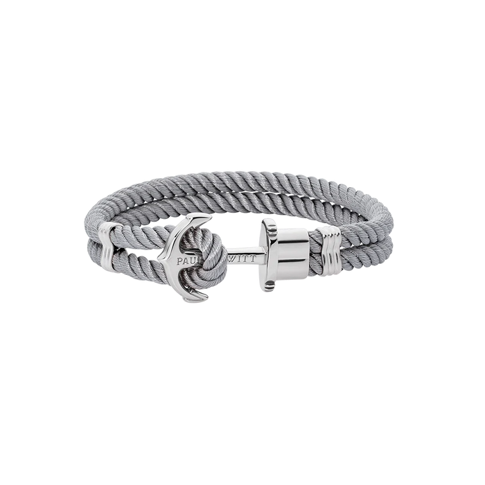 Phrep Armband Silber Grau