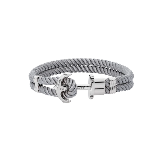 Phrep Armband Silber Grau