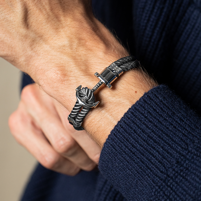 PHREP Armband Silber Grau