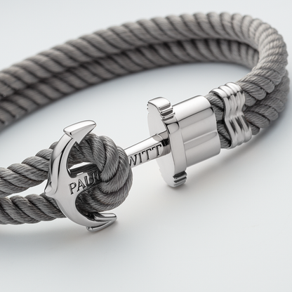 PHREP Armband Silber Grau