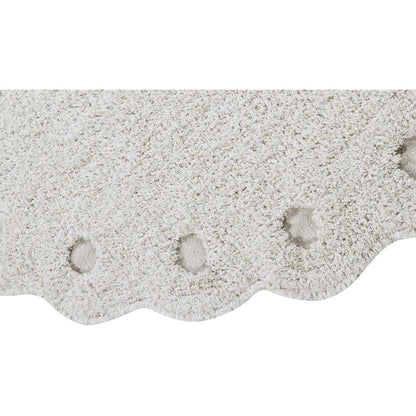 Rugs by Roo | Lorena Canals Picone Ivory Washable Rug-C-PICONE-IVO