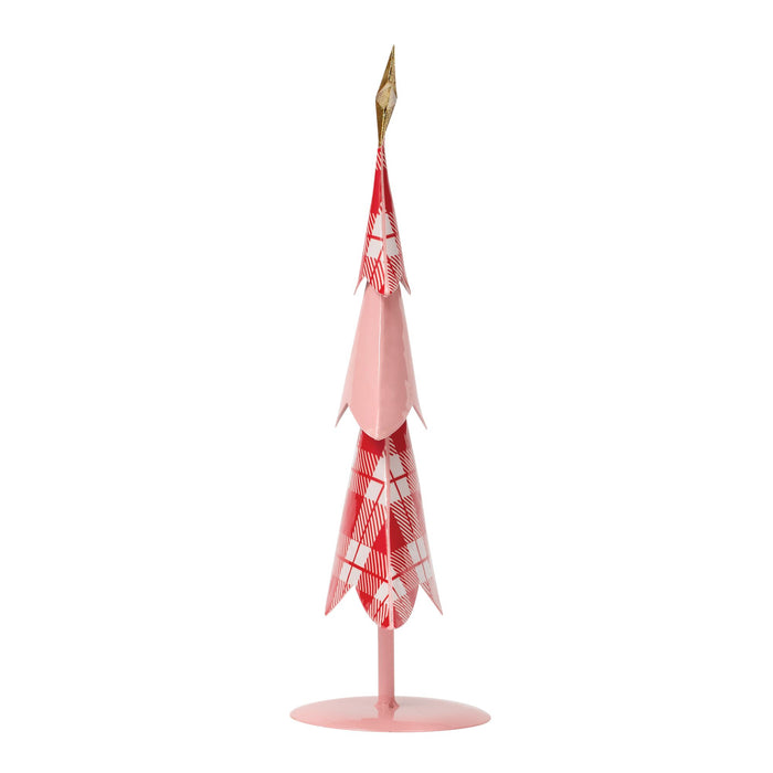 Pink and Red Christmas Tree