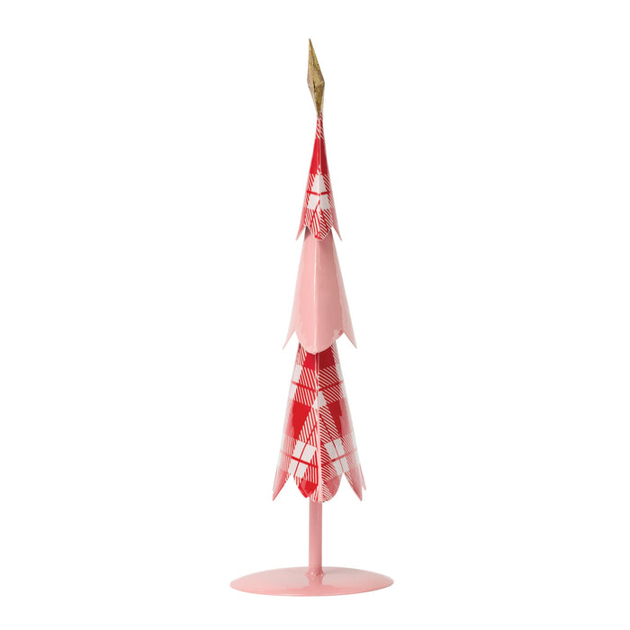 Pink and Red Christmas Tree