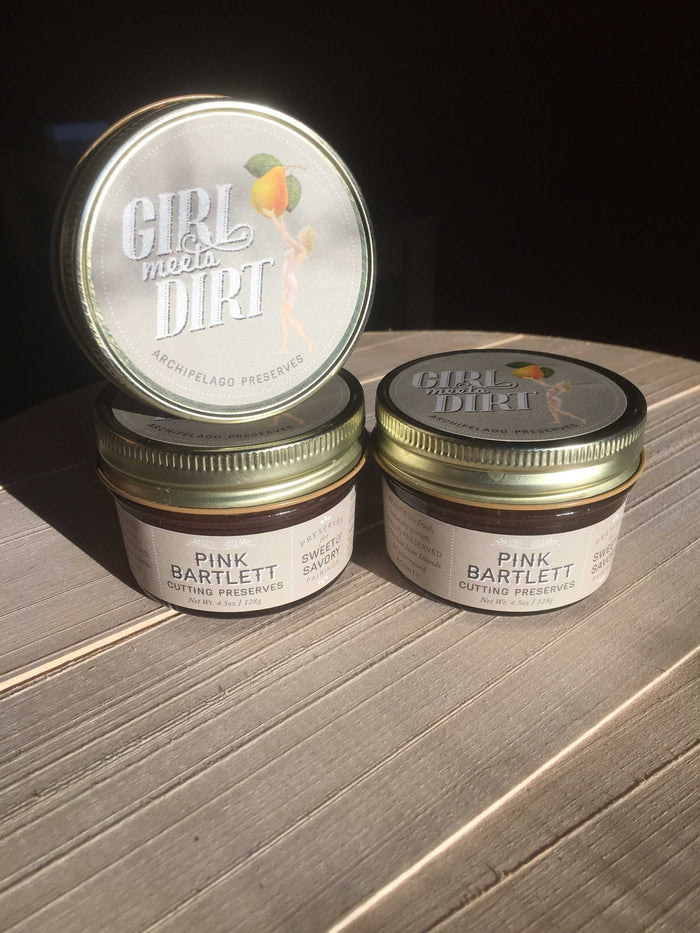 PINK BARTLETT CUTTING PRESERVES / Girl Meets Dirt/ Washington