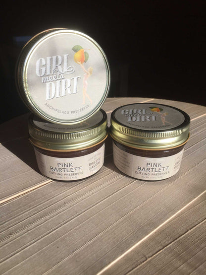 PINK BARTLETT CUTTING PRESERVES / Girl Meets Dirt/ Washington