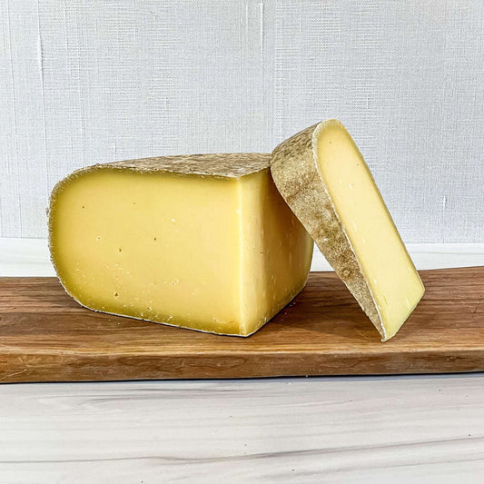 PLEASANT RIDGE RESERVE cheese by Uplands Cheese Co., Wisconsin, firm raw cow's milk cheese.