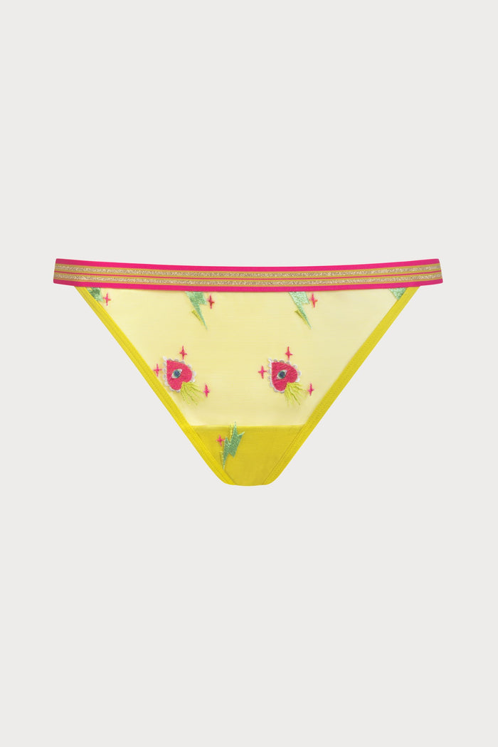 Poetry Flash Thong, Size XS