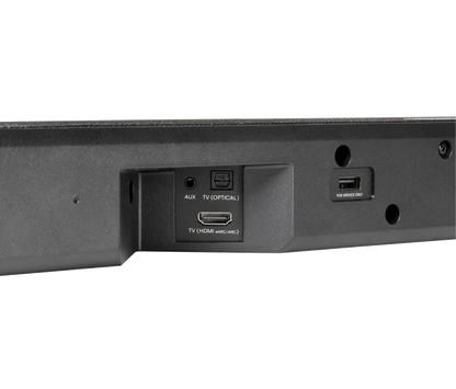 POLK SIGNA S4 True Dolby Atmos 3.1.2 Sound Bar With Wireless Subwoofer EARC and Bluetooth Black