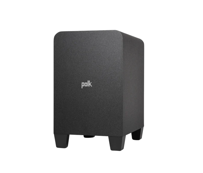 POLK SIGNA S4 True Dolby Atmos 3.1.2 Sound Bar With Wireless Subwoofer EARC and Bluetooth Black