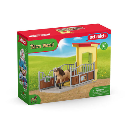 Pony Box with Iceland Pony Stallion