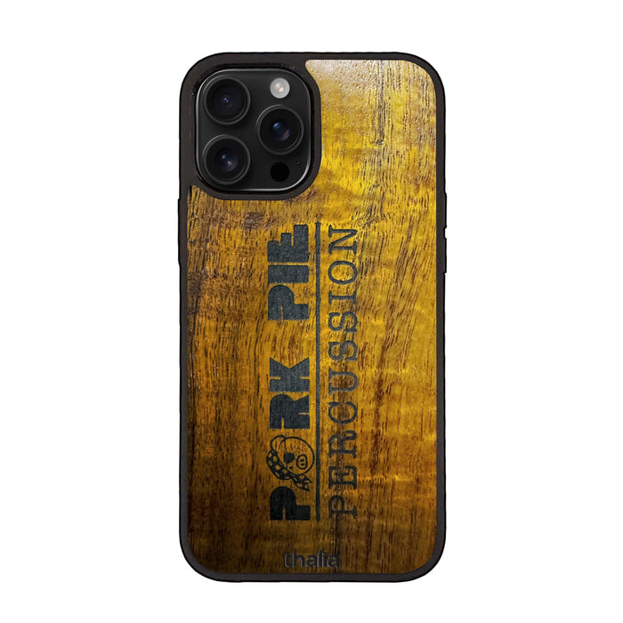 PorkPiebyThalia Pork Pie on Hawaiian Koa | iPhone Case – product image 2