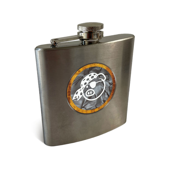 PorkPiebyThalia Pork Pie Whiskey Flask – product image 2