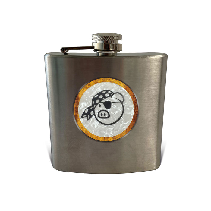 PorkPiebyThalia Pork Pie Whiskey Flask – product image 3