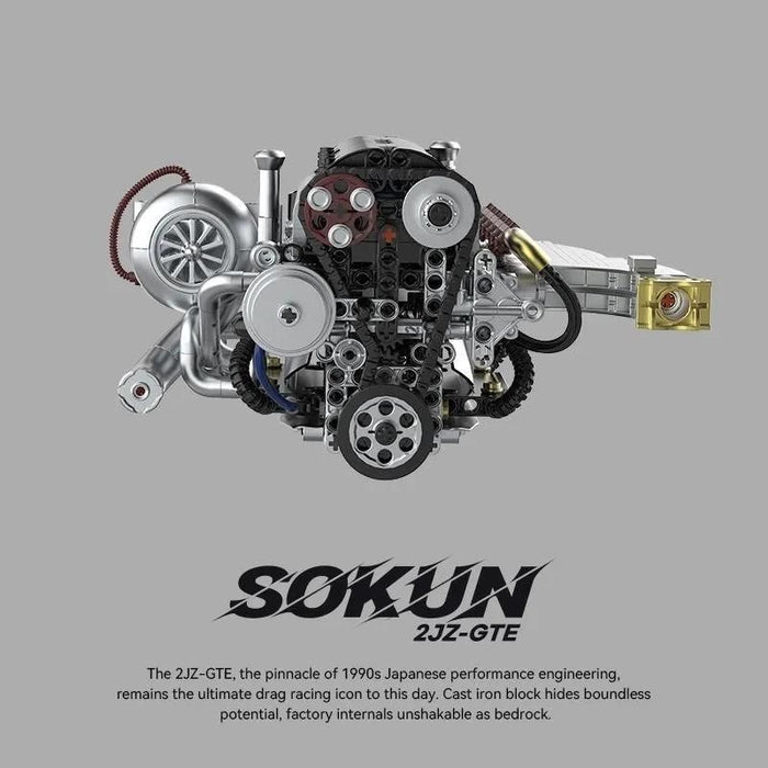 Power Block PB8814 Sokun 2JZ-GTE Engine