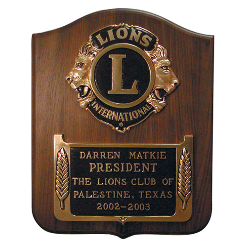 PRESIDENT PLAQUE