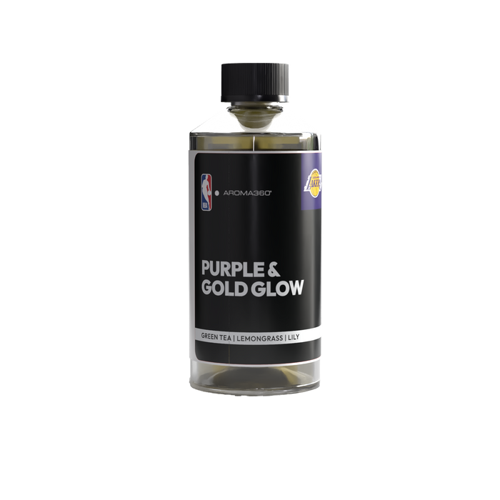 Purple and Gold Glow