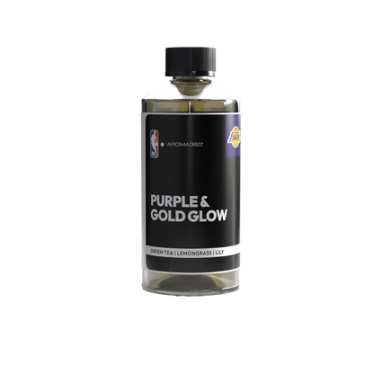 Purple and Gold Glow